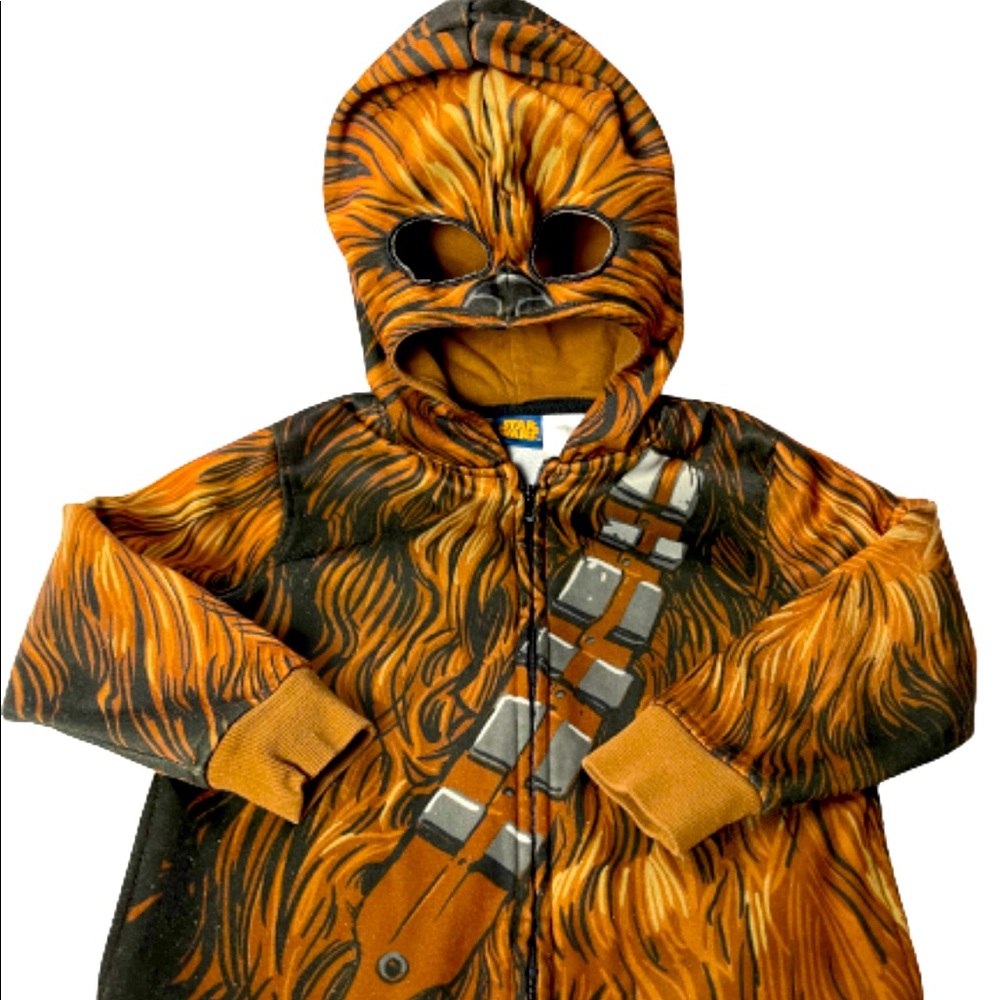 Star-wars Chewbacca hoodie / Mask, Size Youth M